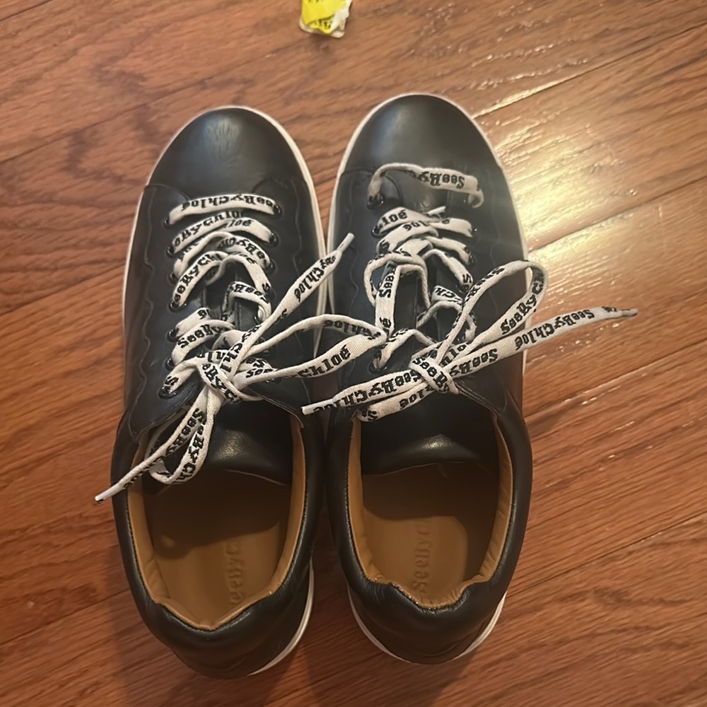 NEW See By Chloe Black Sneakers